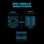 Ant Esports ICE C621 Air Cooler