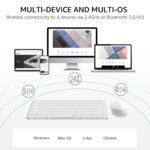 RAPOO 9010M Multi-Device Keyboard and Mouse Combo - Image 9