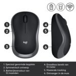 Logitech M185 Wireless USB Mouse - Image 4