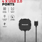 Honeywell 4 PORT USB NON-POWERD HUB 2.0 - Image 2