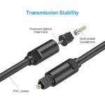 Vention Optical Fiber Audio Cable 3M Black - Image 3