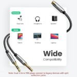 UGREEN DUAL 3.5MM MALE TO 3.5MM FEMALE AUDIO CABLE - Image 3