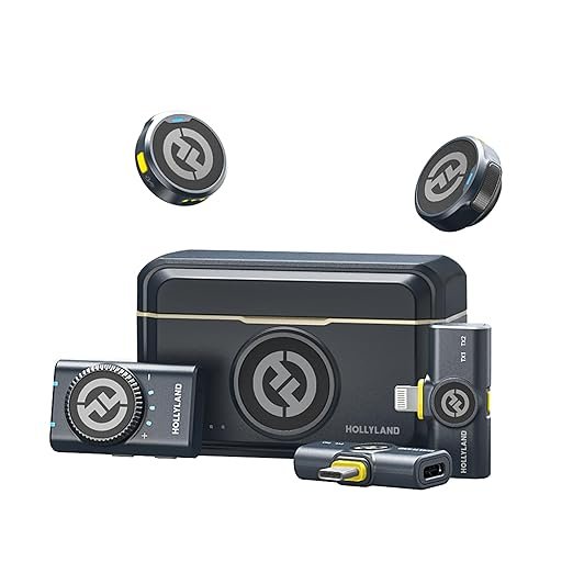 Hollyland Lark M2 Combo Wireless Lavalier Microphone