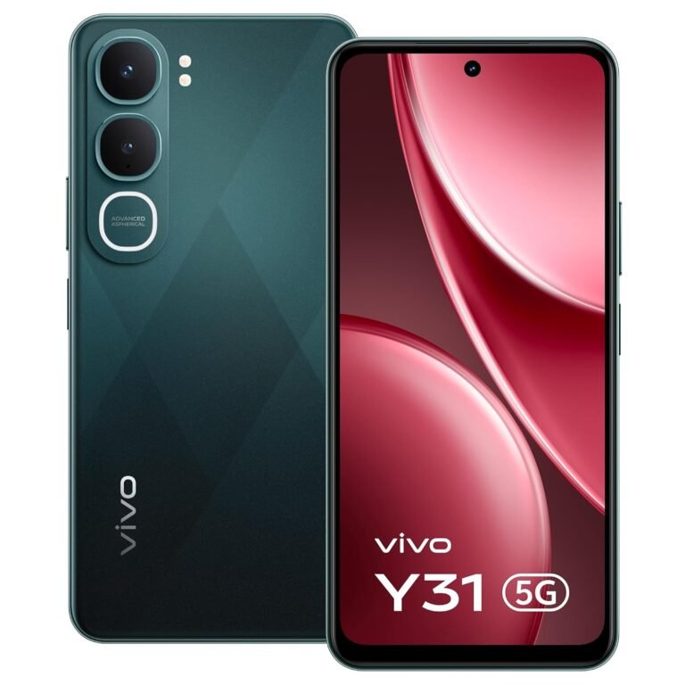 VIVO Y31 5G (Diamond Green, 6GB RAM, 128GB Storage)
