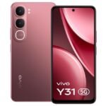 VIVO Y31 5G (Rose Red, 6GB RAM, 128GB Storage)