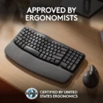 Logitech Wave Keys Wireless Ergonomic Keyboard