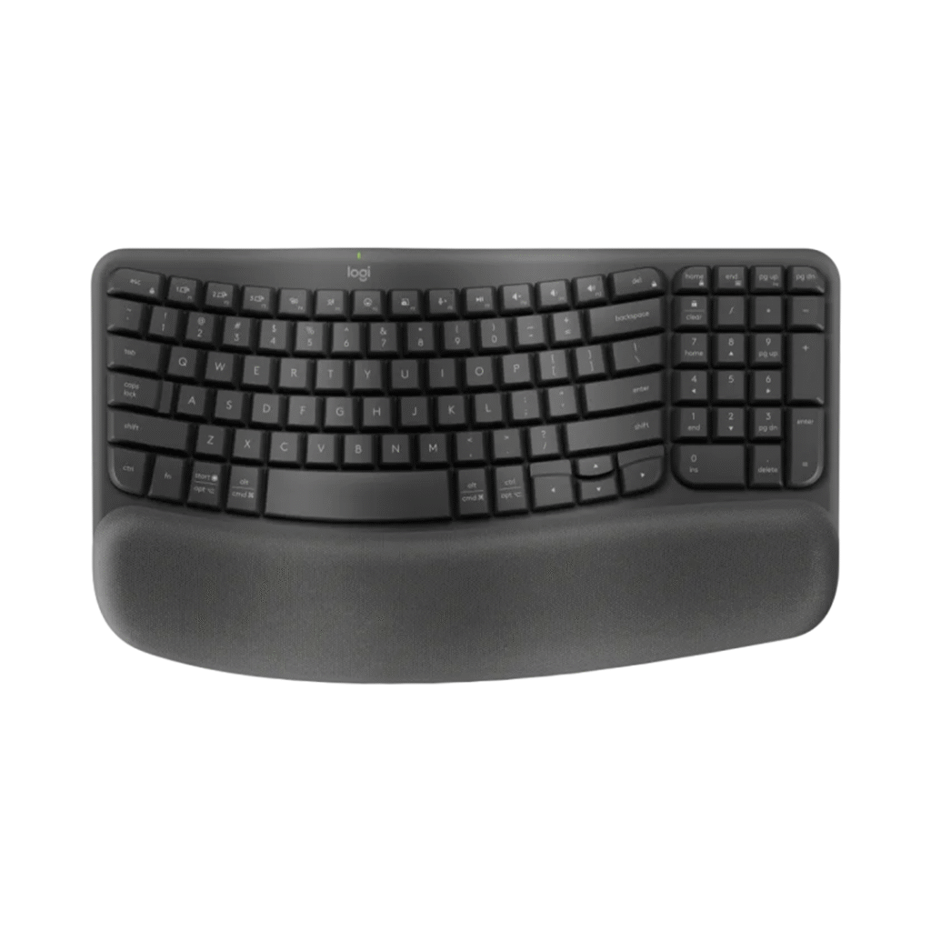 Logitech Wave Keys Wireless Ergonomic Keyboard