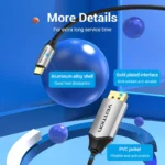 Vention USB-C to DisplayPort Cable 1.5M - Image 3