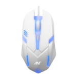 Ant GM46 RGB Wired Gaming Mouse White