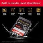 SanDisk Extreme Pro SD UHS I 64GB Card - Image 2