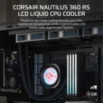 CORSAIR NAUTILUS 360 RS LCD Liquid CPU Cooler - Image 2